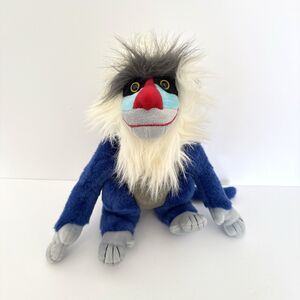 Lemonwood Blue Baboon Stuffed Animal Plush Monkey Soft Toy 12"